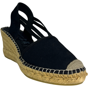 Chaussures Femme Espadrilles Coton Du Monde Noir 650-1 38