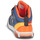 Chaussures Garçon Baskets montantes Geox J INEK BOY B Marine / Orange