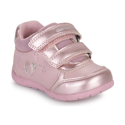 Chaussures Fille Baskets basses Geox B ELTHAN GIRL D Rose