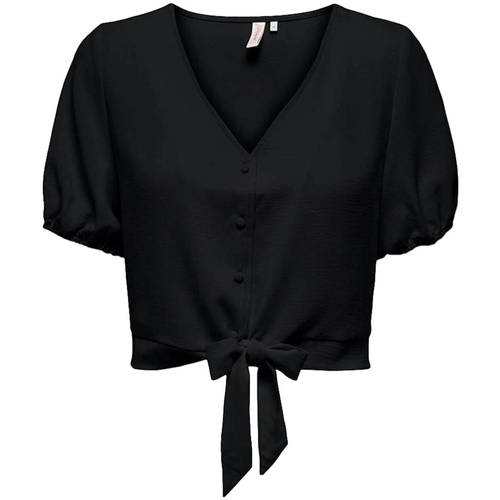 Vêtements Femme Tops / Blouses Only Top Mette - Black Noir