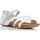 Chaussures Femme Sandales et Nu-pieds Interbios BASKETS  4476 Blanc