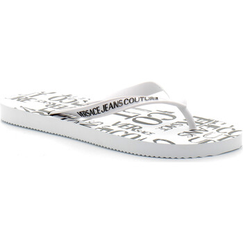 Chaussures Homme Tongs Versace Jeans Couture Tongs Fondo Flip Flop Blanc