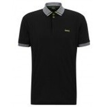 Vêtements Homme T-shirts manches courtes BOSS Polo Paddy Noir