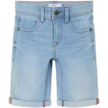 Vêtements Garçon Warhol Shorts / Bermudas Name it 126136VTPE23 Bleu