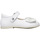 Chaussures Fille Ballerines / babies Naturino Ballerines en cuir ARABESQUE Blanc