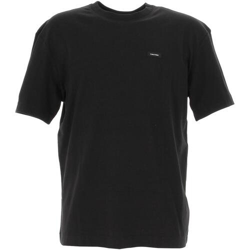Vêtements Homme T-shirts Jackets courtes Calvin Klein Jeans Cotton comfort fit t Noir