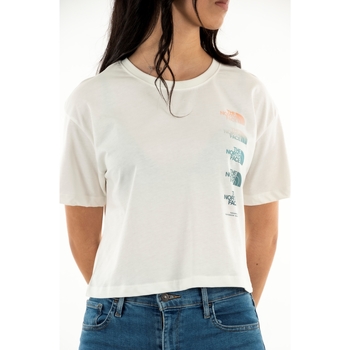 Vêtements Femme T-shirts manches courtes The North Face 0a83fa Blanc