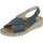Chaussures Femme Sandales et Nu-pieds Walk In The City 937141651E3.06 Bleu