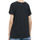Vêtements Femme T-shirts manches courtes Superdry Logo brodé Noir