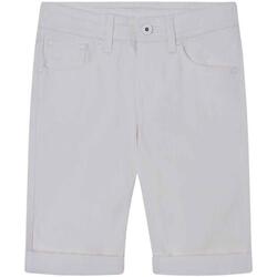 Vêtements Garçon Shorts / Bermudas Pepe jeans  Blanc