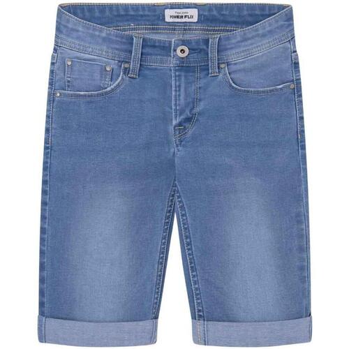 Vêtements Garçon Shorts / Bermudas Pepe jeans kids Bleu