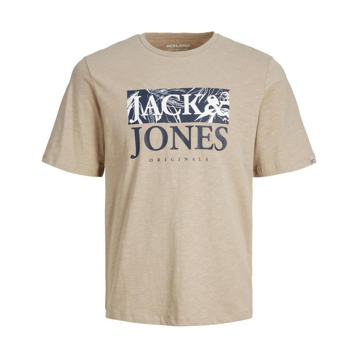Vêtements Homme T-shirts manches courtes Jack & Jones  Beige