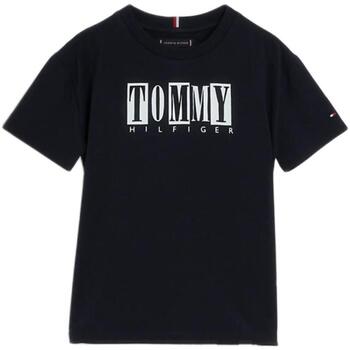 Vêtements T-shirts manches courtes Tommy Hilfiger  Bleu
