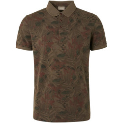 Vêtements Homme T-shirts & Polos No Excess Polo No-Excess Impression Vert Army Vert