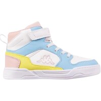 Chaussures Enfant Baskets montantes Kappa Lineup JR Bleu, Blanc, Rose