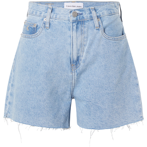 Vêtements Homme Shorts / Bermudas Calvin Klein JEANS Biker Short coton biologique Bleu