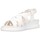 Chaussures Femme Sandales et Nu-pieds Fluchos 9087 INDIOS BLANCO Mujer Blanco Blanc
