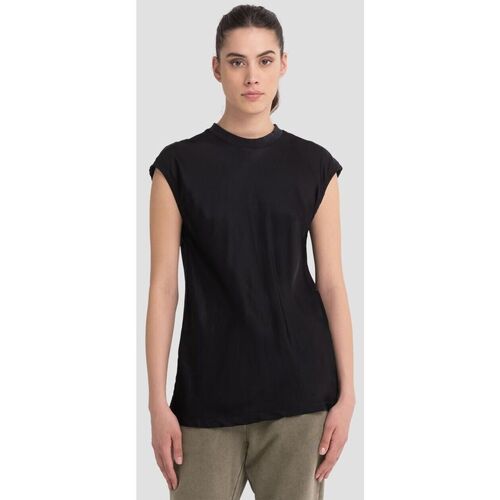 Vêtements Femme Balenciaga MEN T-SHIRTS LONG SLEEVE Replay Fashion Union Petite mini shirt dress with belt in pu Noir