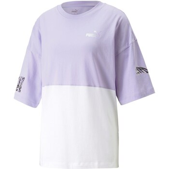 Vêtements Femme T-shirts manches courtes Puma 674445 Blanc