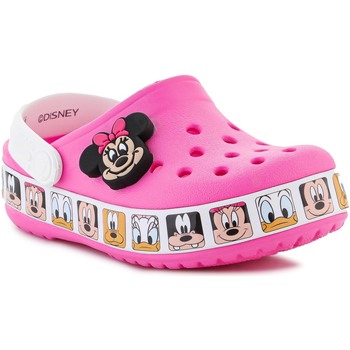 Chaussures Fille Sandales et Nu-pieds Crocs lias FL Minnie Mouse Band Kids Clog T 207720-6QQ Rose