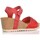 Chaussures Femme Sandales et Nu-pieds Interbios 5649 Rouge