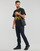 Vêtements Homme T-shirts manches courtes Versace Jeans Couture GAHF07 Noir / Imprimé baroque