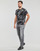 Vêtements Homme T-shirts manches courtes Versace Jeans Couture GAH6S0 Noir / Blanc / Imprimé baroque