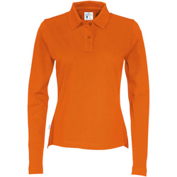 Vêtements Femme Polos manches longues Cottover UB707 Orange