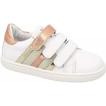 Chaussures Fille Baskets mode Bellamy OPALE BLANC CUIVRE Blanc