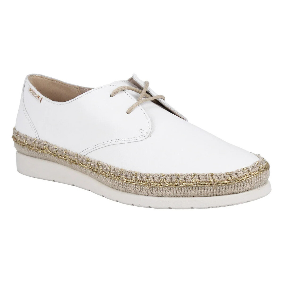 Chaussures Femme Derbies & Richelieu Mephisto VOLETA WHITE Blanc
