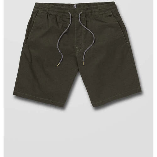 Vêtements Homme Plisse Shorts / Bermudas Volcom Frickin EW Short 19 Duffle Bag Vert