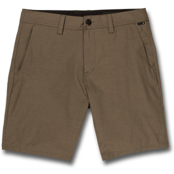 Vêtements Homme Shorts / Bermudas Volcom Frickin Cross Shred Slub 20 Tarmac Brown Marron