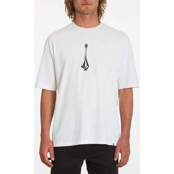 Vêtements Homme T-shirts manches courtes Volcom Camiseta  Shredead White Blanc