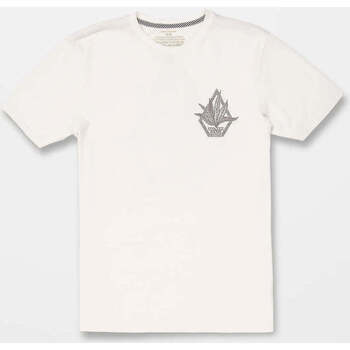 Vêtements Homme organic cotton slogan hoodie Rot Volcom Camiseta  Perennial T-Shirt Off White Blanc