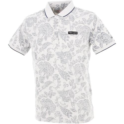 Vêtements Homme Polos manches courtes Teddy Smith Pasy 2 mc Blanc