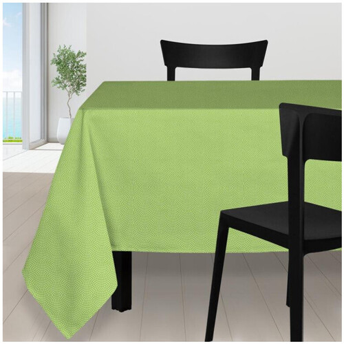 Dream in Green Nappe Soleil D'Ocre Paon Vert