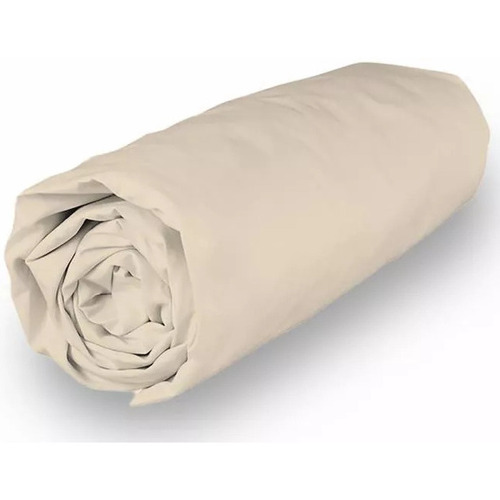Rose is in the air Draps housse Soleil D'Ocre Percale Beige