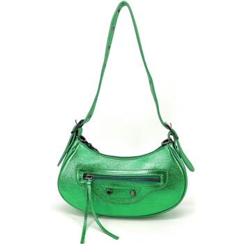 Sacs Femme clutch with logo vivienne westwood bag Oh My Bag LUNA PARK Vert