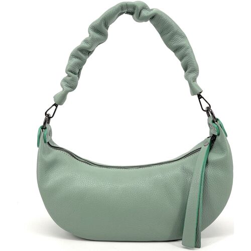 Sacs Femme leather mini backpack Oh My Bag AURORA Vert