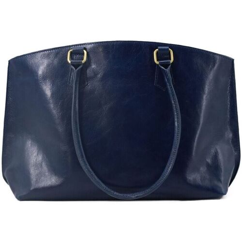 Sacs Femme Coccinelle Tebe logo-strap pebbled shoulder bag Shoulder Oh My Bag Shoulder GREENWICH Bleu