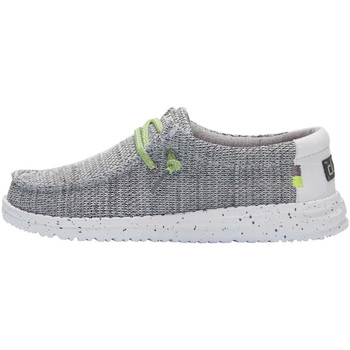 Chaussures Enfant Baskets mode HEYDUDE WALLY YOUTH 0705 Gris