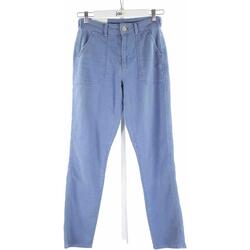 Vêtements Femme Pantalons Leon & Harper Pantalon en coton Bleu