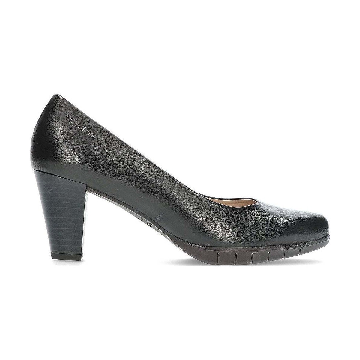 Chaussures Femme Escarpins Wonders CHAUSSURES À TALONS MERVEILLES I6070 Noir