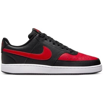 Chaussures Homme Baskets basses Nike Court Vision LO Rouge, Noir