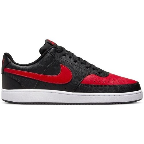Nike Court Vision LO Noir, Rouge - Chaussures Baskets basses Homme 122,00 €