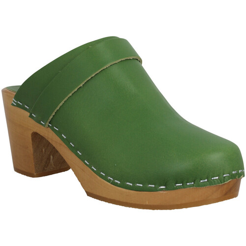 Chaussures Femme Mules Hoof Sacs à dos Vert
