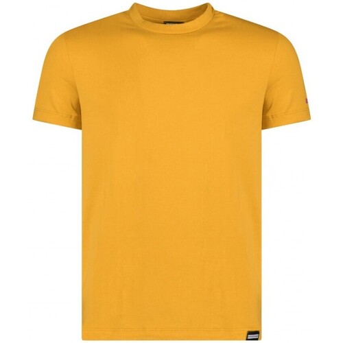 Vêtements Homme Zadig & Voltaire Dsquared T-shirt  col rond et logo Jaune