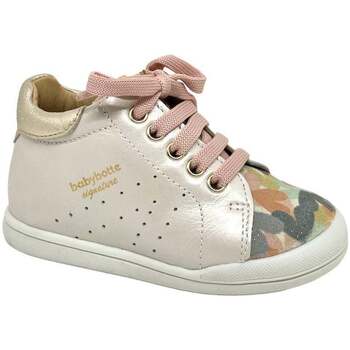 Chaussures Fille Baskets mode Babybotte FASTY ZIP Blanc