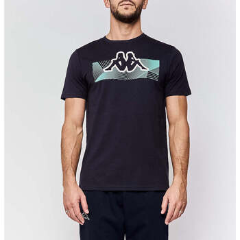 Vêtements Homme T-shirts manches courtes Kappa T-shirt  Eryx Sportswear Bleu foncé