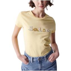 Vêtements Femme T-shirts manches courtes Salsa  Jaune